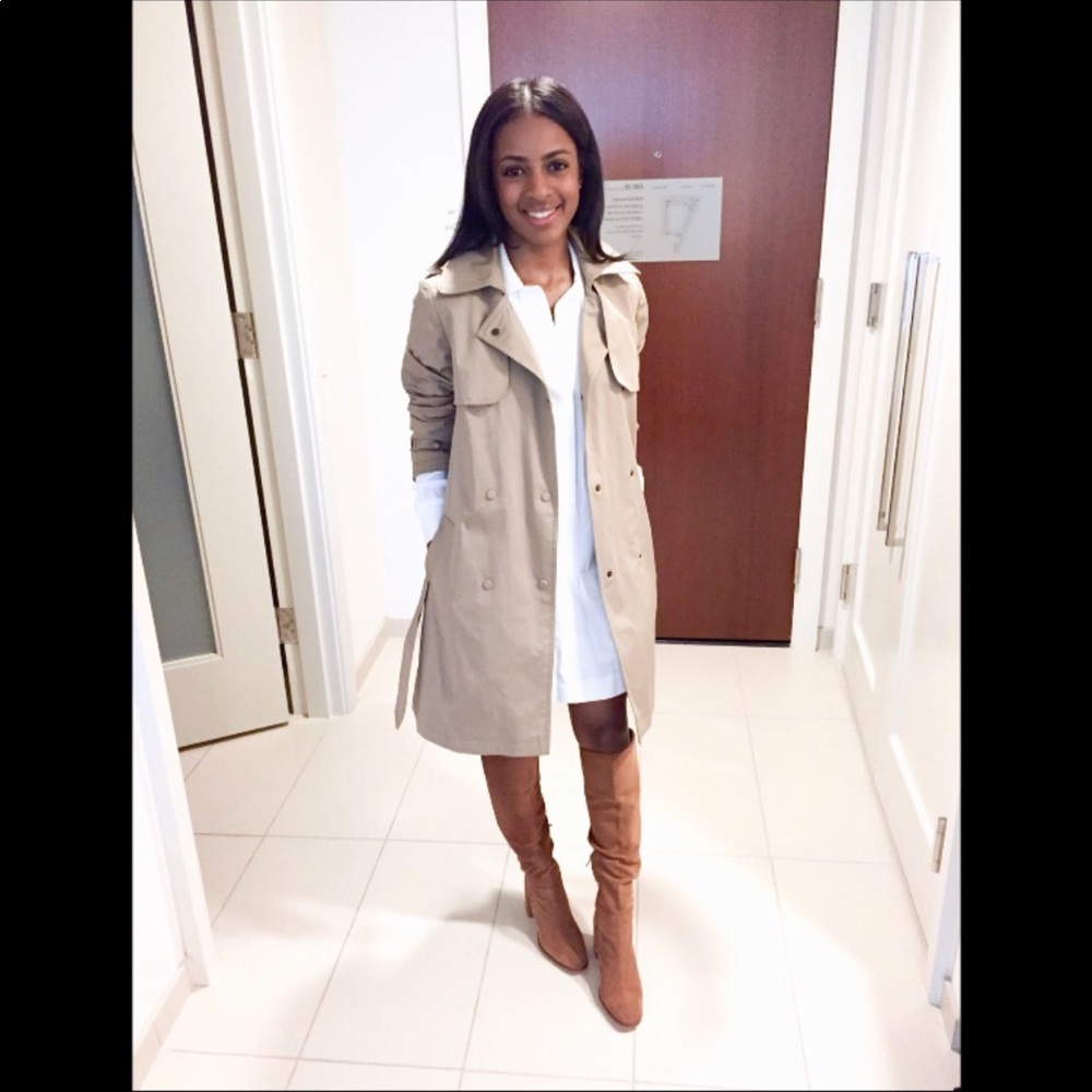 H&M white tunic top / dress